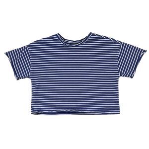 Forever 21 Short Sleeve Blue/White Striped Top | Size S